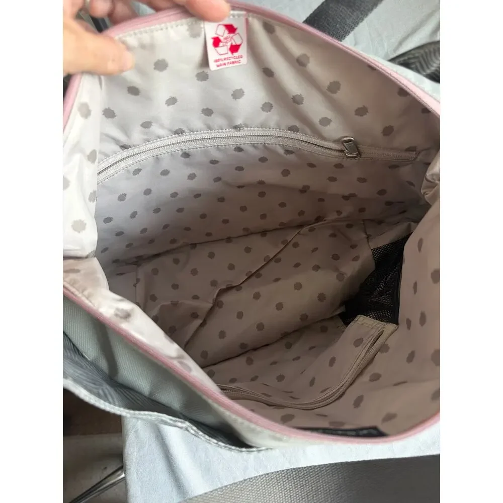Timbuk2 Scrunchie Yoga Tote bag Gray Herringbone